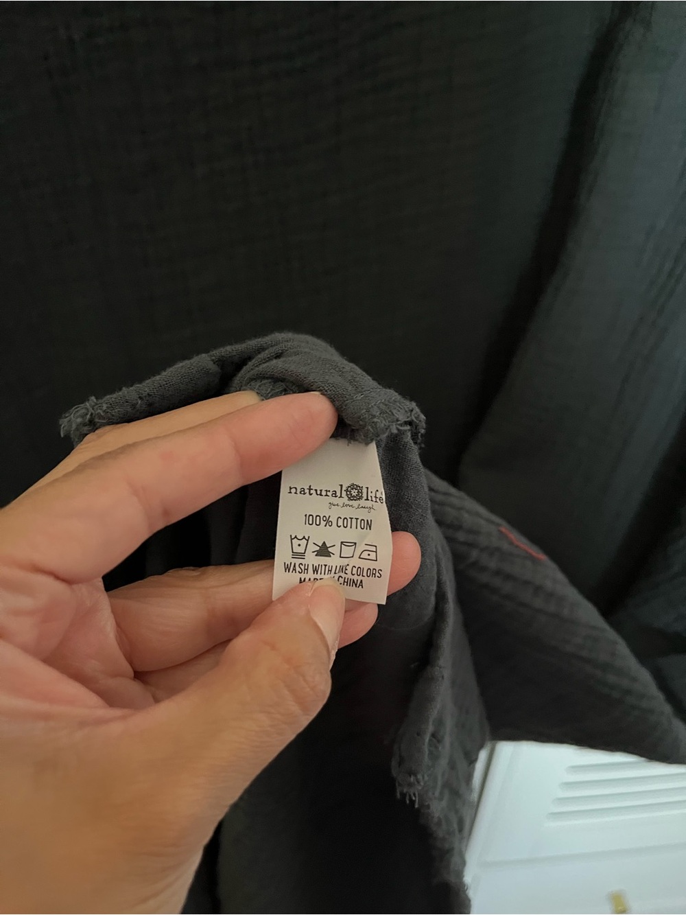 Natural Life NWT Size XL Cotton Gauze Lightweight Popover Tunic Comfort Cozy - Picture 4 of 6